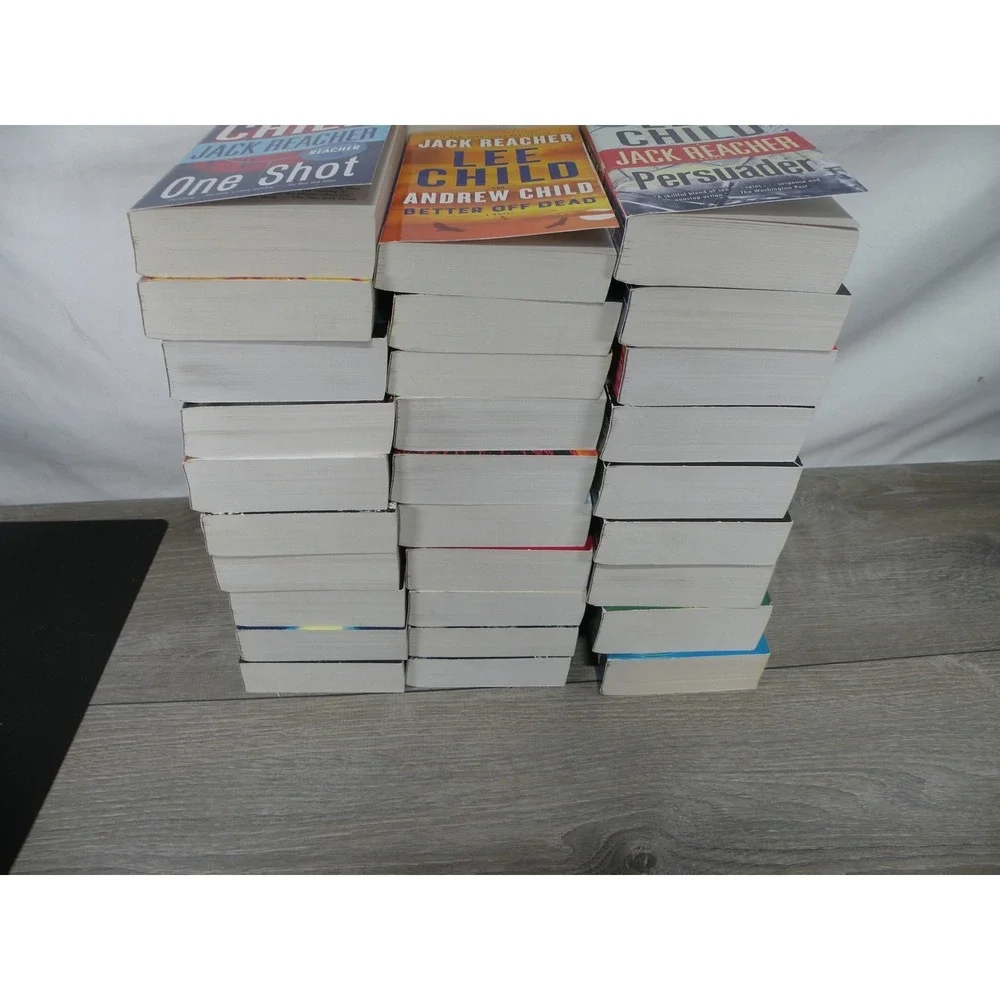 Lee Child Jack Reacher Book Lot Collection - 31 Novels - Mixed Formats